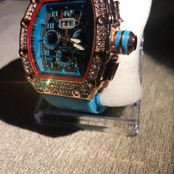 Men’s high end luxury Watch, waterproof mechanical watch, 3 dialed watch - Picture 2 of 7